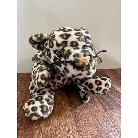 Ty Other - Ty Beanie Babies Freckles the Spotted Leopard Plush Toy - 4066 RARE WITH ERRORS